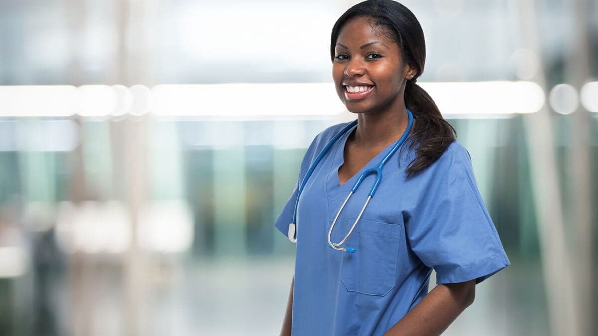 smiling nurse